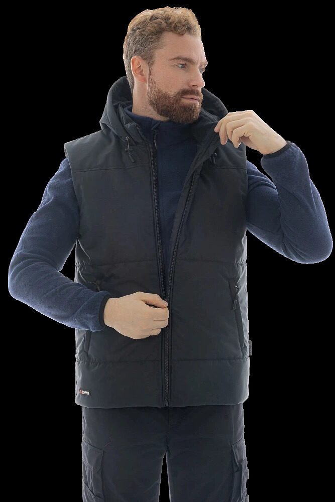 Жилет утепленный Brodeks KW 112, черный