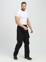 Брюки демисезонные ProfLine Leader (тк.Софтшел), черный