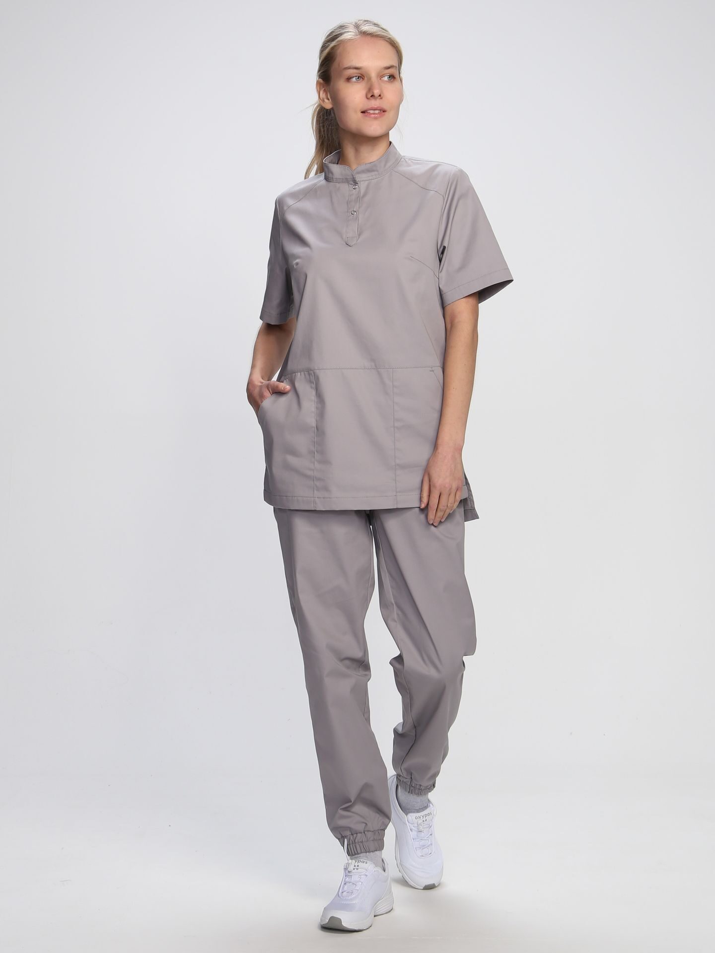 Костюм женский Сити-002 MedLine, св.серый