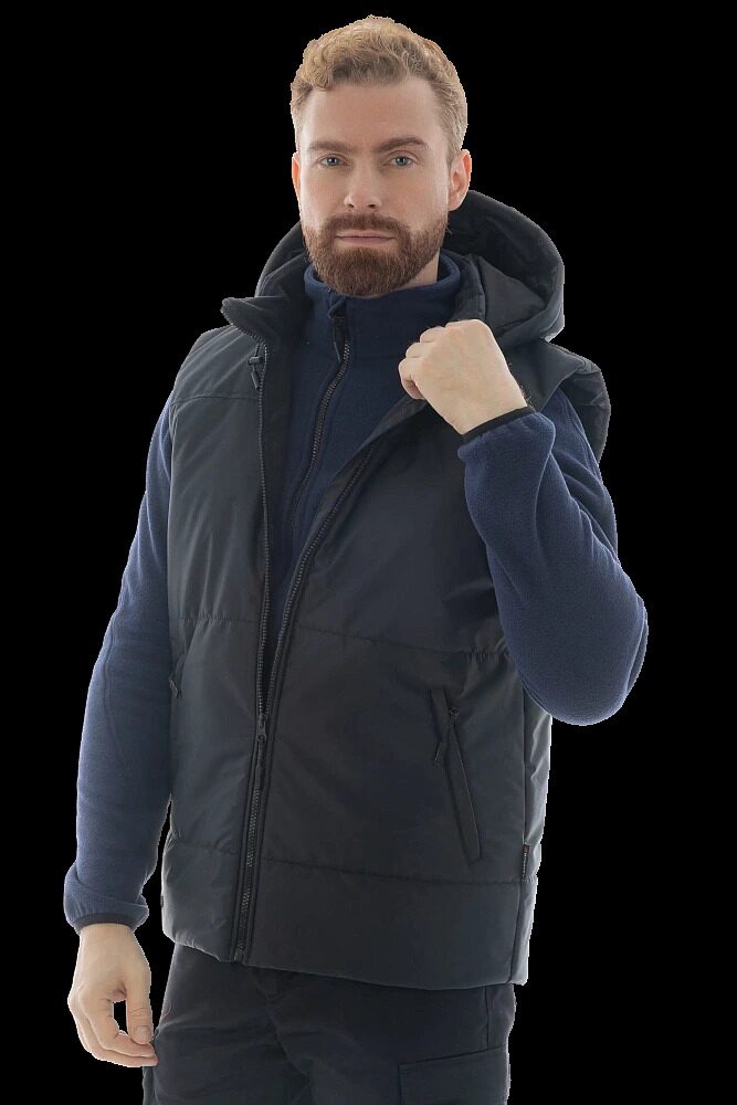 Жилет утепленный Brodeks KW 112, черный