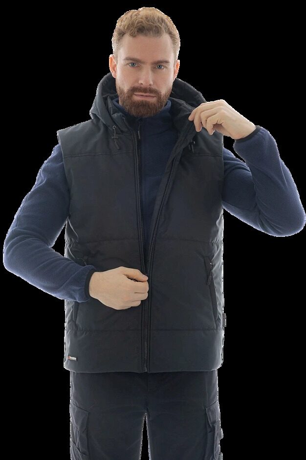 Жилет утепленный Brodeks KW 112, черный