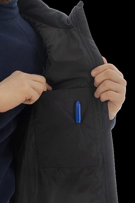 Жилет утепленный Brodeks KW 112, черный