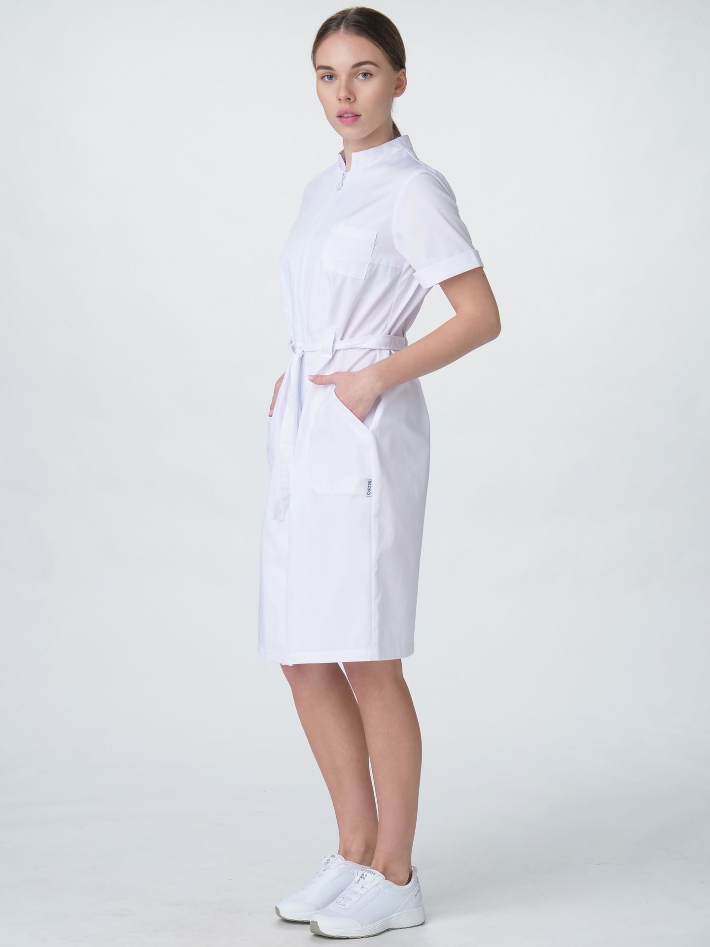 Халат женский Сансара-005, MedLine, белый
