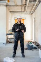 Брюки летние Brodeks KS 305, черный